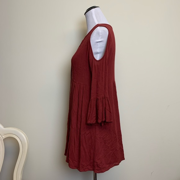 Wild Blue Sadie Robertson Boho Dress. Size M - Picture 4 of 8